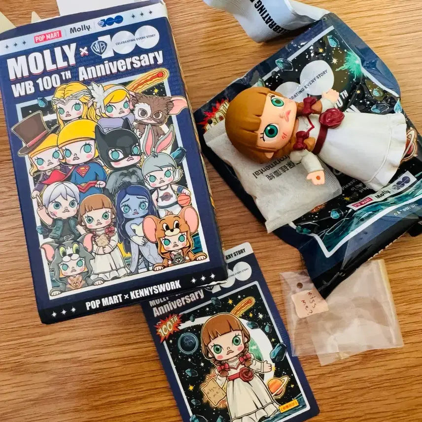 [BUNJANG] Pop Mart Molly x Warner Bros. 100th Anniversary Annabelle Figure / 팝마트 몰리 X 워너브라더스 100주년 시리즈 애나벨