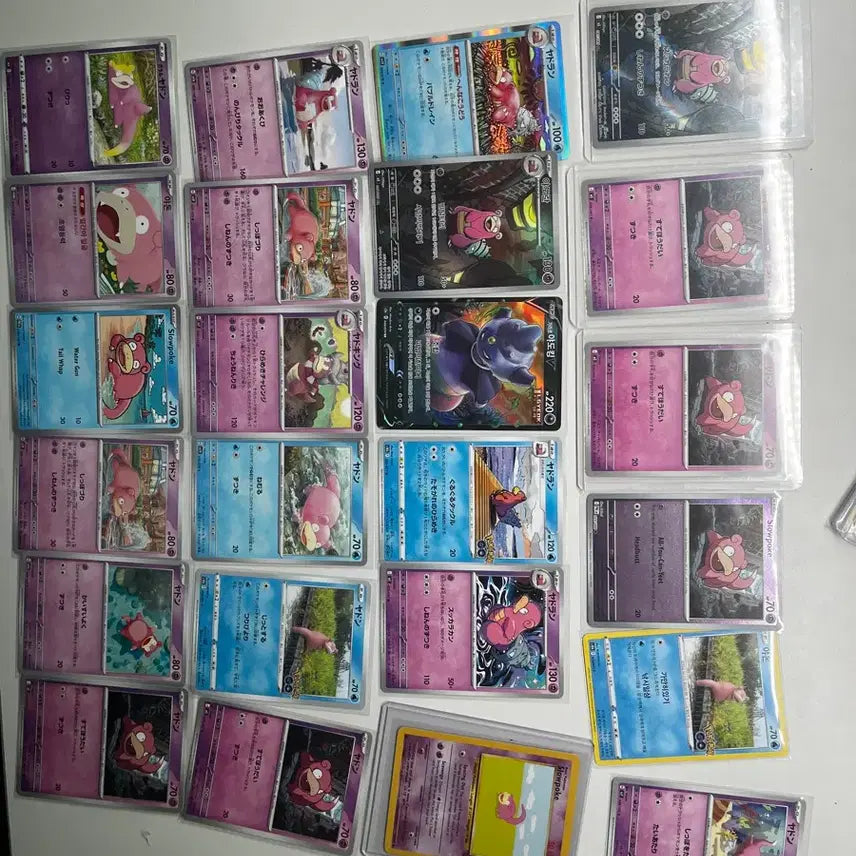 [BUNJANG] Pokemon Card Slowpoke Set / 포켓몬카드 야돈세트