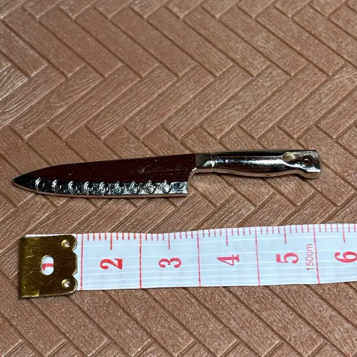 [BUNJANG] Miniature Kitchen Knife Metal Prop / 미니어처 주방칼 쇠 칼