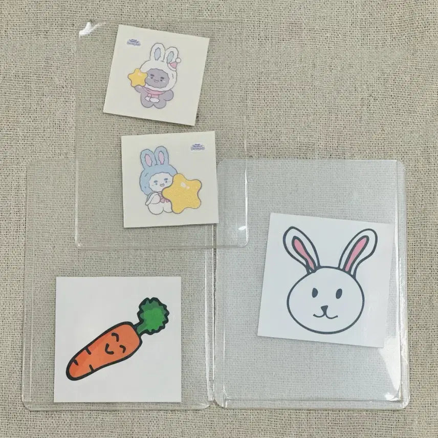 [BUNJANG] SHINee Onew Percent Jjingnyangi Popup POB Sticker Set (4 Types) Bundle Set / 샤이니 온유 퍼센트 찡냥이 팝업 특전 스티커 4종 일괄
