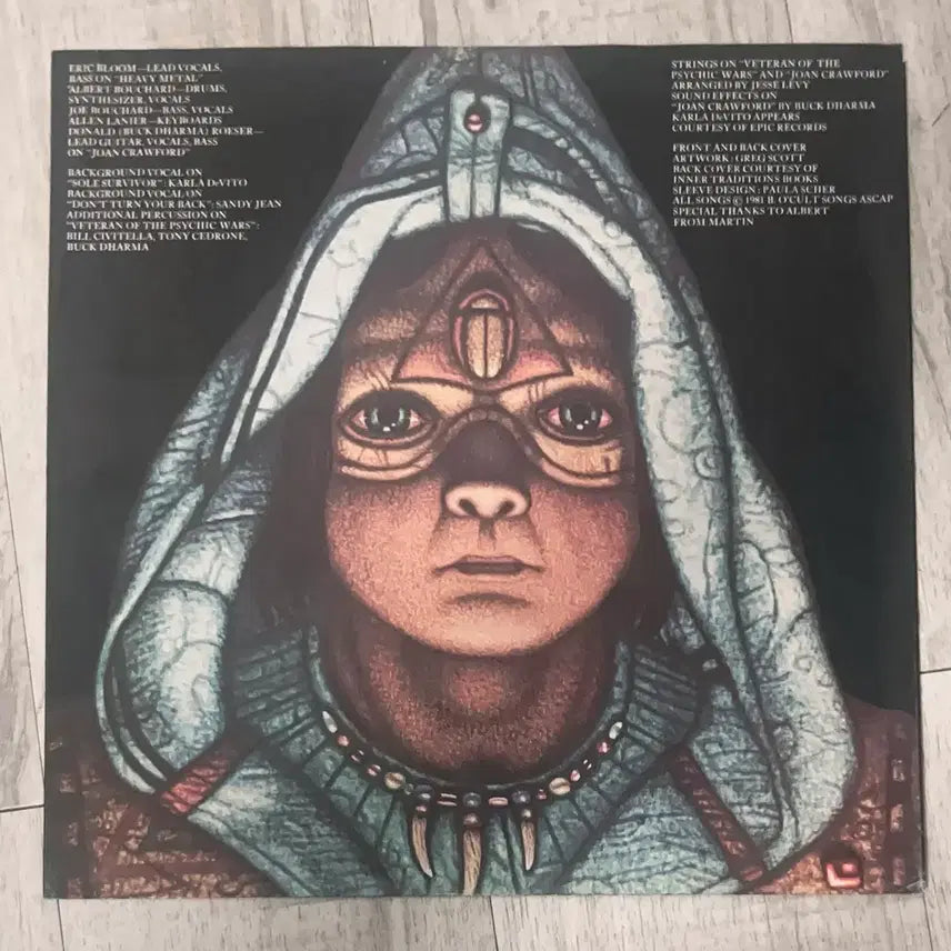 [BUNJANG] Blue Öyster Cult Fire of Unknown Origin LP / Blue oyster clut lp (락 / 메탈 lp)