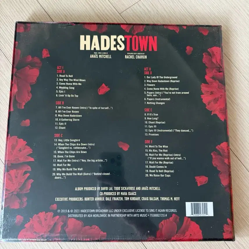 [BUNJANG] Hadestown Musical LP (Black Edition) / 뮤지컬 하데스타운 lp (블랙반)