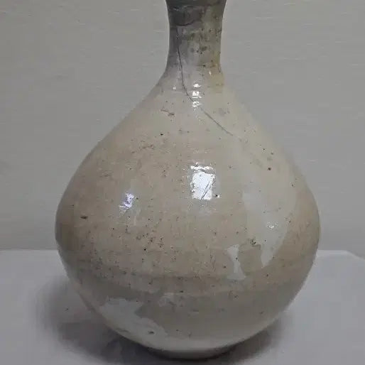 [BUNJANG] Joseon Dynasty Celadon Porcelain Bottle Vase / 옛날 조선시대 조선백자 도자기 주병도자기옛날 조선시대 조선백자 주병도자기