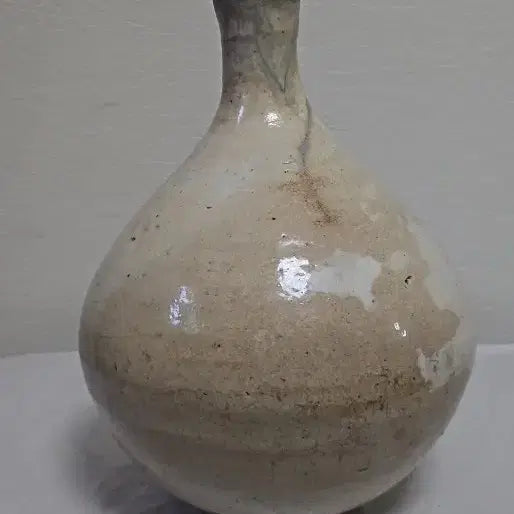 [BUNJANG] Joseon Dynasty Celadon Porcelain Bottle Vase / 옛날 조선시대 조선백자 도자기 주병도자기옛날 조선시대 조선백자 주병도자기