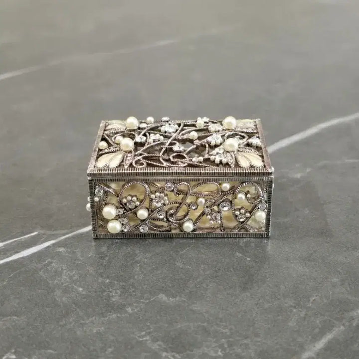 [BUNJANG] Antique Cubic Mini Jewel Box (Mini Trinket Box) / 앤틱 큐빅 미니 보석함 (미니 트링 켓 박스)