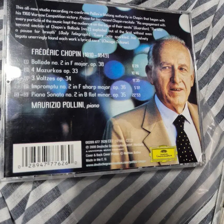 [BUNJANG] Deutsche Grammophon Chopin Pollini CD / 도이치 그라모폰 쇼팽 폴리니 CD 수입