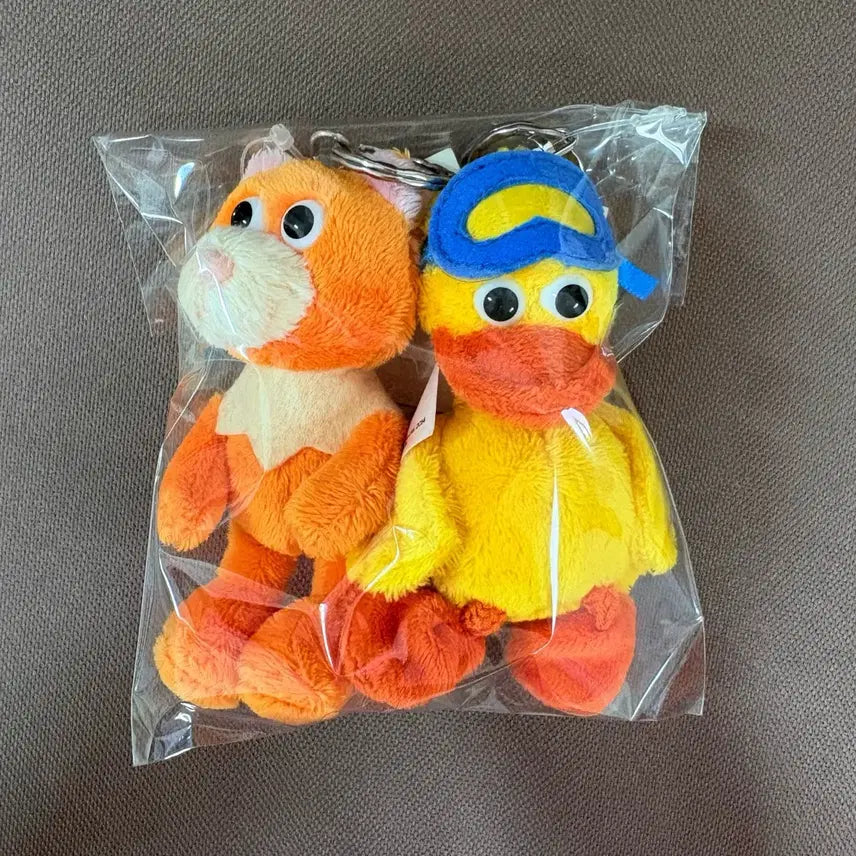 [BUNJANG] Wallace &amp; Gromit Aardman Timmy Time Nicky Cat Duck Keychain Set / 월레스와그로밋 아드만 티미타임 니키 고양이 오리 키링 세트