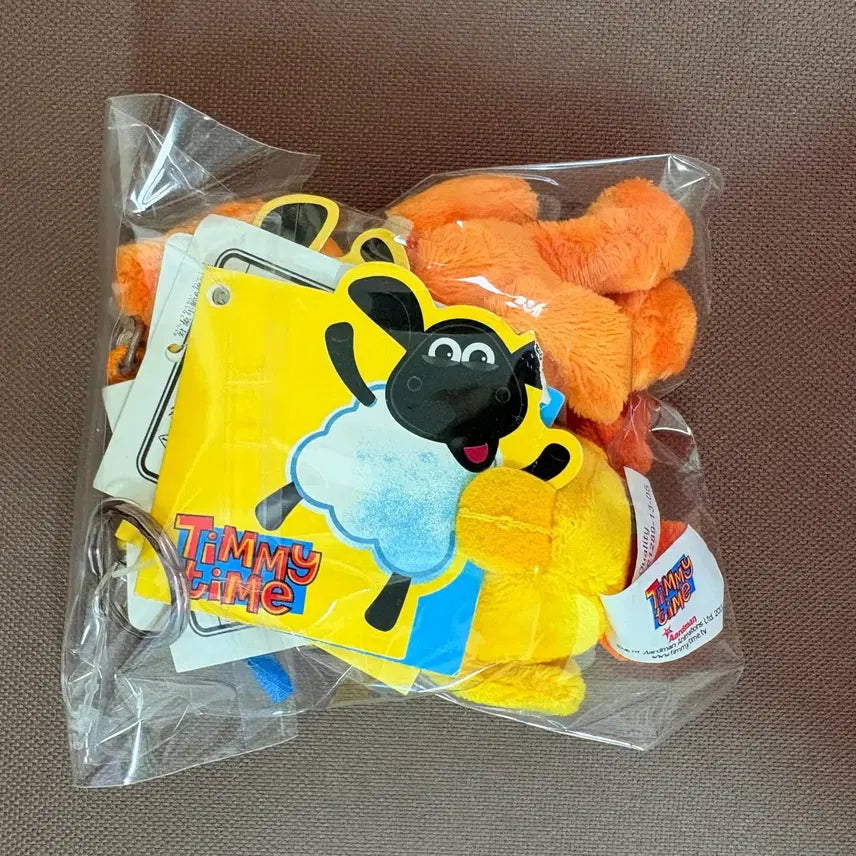 [BUNJANG] Wallace &amp; Gromit Aardman Timmy Time Nicky Cat Duck Keychain Set / 월레스와그로밋 아드만 티미타임 니키 고양이 오리 키링 세트
