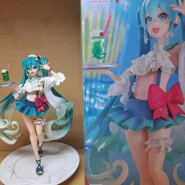 [BUNJANG] Hatsune Miku SweetSweets Cream Soda Figure / 하츠네 미쿠 SweetSweets 크림소다 피규어