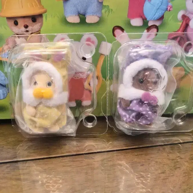 [BUNJANG] Sylvanian Families Colorful Margaret &amp; Brown Rabbit Bundle (Sealed) / 실바니안 컬러풀 마가렛 +갈색토끼 일괄