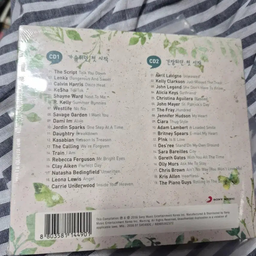 [BUNJANG] Various Artists The Beginning: Missing the Fluttering Moments Album CD / THE BEGINNING 설렘이 그리운 지금 음반시디