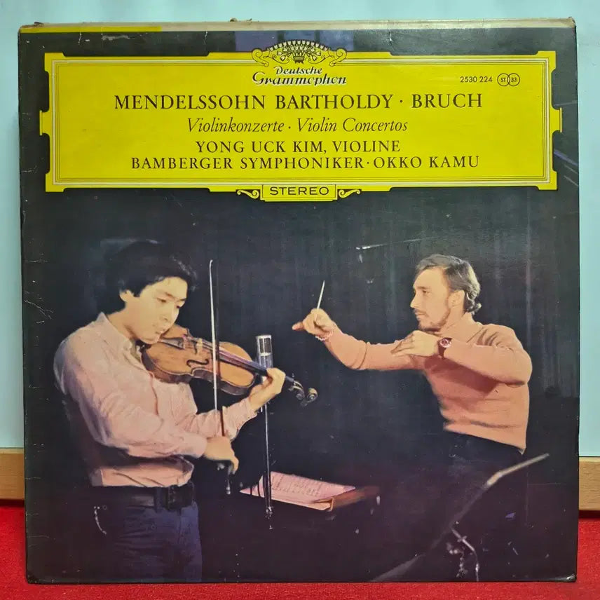 [BUNJANG] Kim Young-wook Mendelssohn Bruch Violin Concertos LP / 김 영욱,멘델스존 브루흐 바이올린 협주곡 LP
