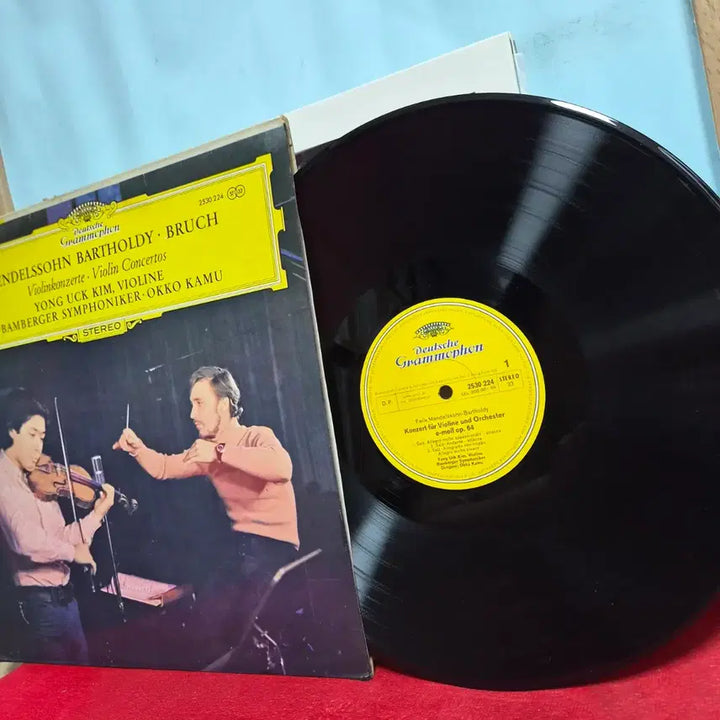 [BUNJANG] Kim Young-wook Mendelssohn Bruch Violin Concertos LP / 김 영욱,멘델스존 브루흐 바이올린 협주곡 LP