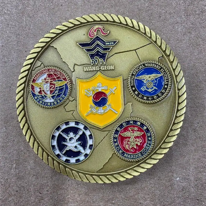 [BUNJANG] Cheonghae Unit 43rd Anniversary Commemorative Coin / 청해부대 43진 기념코인 군대코인 부대코인