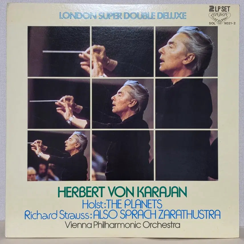 [BUNJANG] Herbert von Karajan, Vienna Philharmonic - Holst: The Planets &amp; R. Strauss: Also sprach Zarathustra 2LP / 2LP] 카라얀,빈 필 - 홀스트: 행성 &amp; R.슈트라우스: 차라투스트라는 이렇게 말했다/클래식 관현악