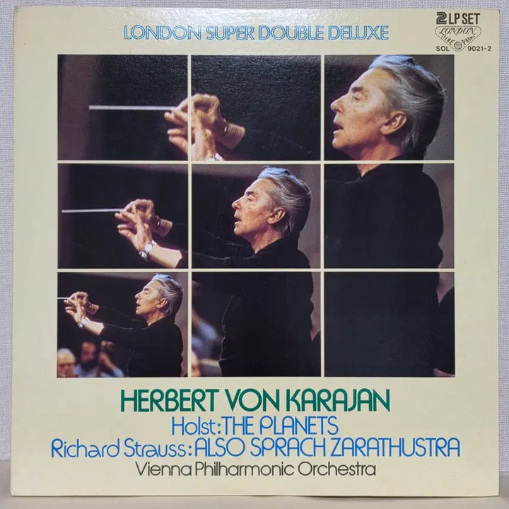[BUNJANG] Herbert von Karajan, Vienna Philharmonic - Holst: The Planets &amp; R. Strauss: Also sprach Zarathustra 2LP / 2LP] 카라얀,빈 필 - 홀스트: 행성 &amp; R.슈트라우스: 차라투스트라는 이렇게 말했다/클래식 관현악
