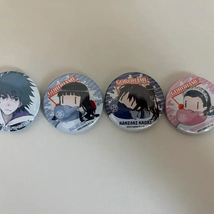 [BUNJANG] A Certain Magical Index Complete Set of Can Badges / 어떤 마술의 금서목록 캔뱃지 일괄