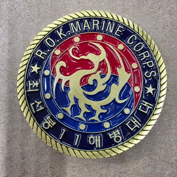 [BUNJANG] Marine Corps 11th Battalion Commemorative Coin / 해병대11대대 기념코인 군대코인 부대코인