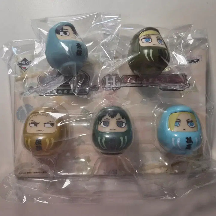 [BUNJANG] Attack on Titan Ichiban Kuji H Prize Diluroma Bundle Set / 진격의 거인 디루마 정리