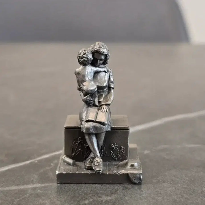 [BUNJANG] Franklin Mint 1979 Pewter Figurine "According to Dr. Spock" / 1979 미국 Franklin Mint 주석 피규어 (설명서 포함)