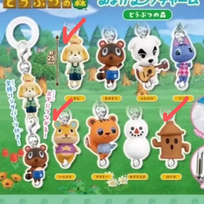 [BUNJANG] Animal Crossing Insignia Gacha Set / 동물의숲 메지루시 가챠
