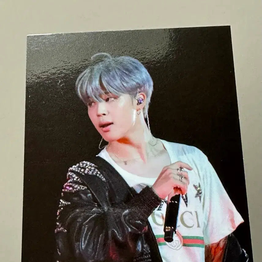 [BUNJANG] BTS Jimin Microphone Badge / 방탄소년단 bts 마이크 뱃지 지민