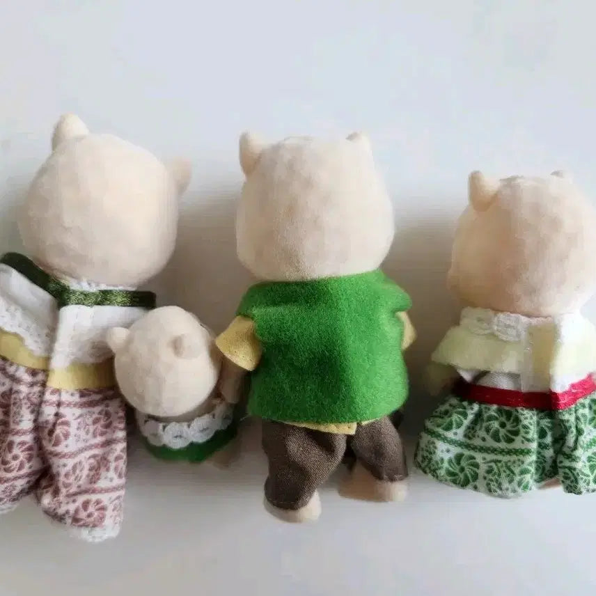 [BUNJANG] Sylvanian Families Alpaca Family Bundle Set / 실바니안 가족 알파카 일괄