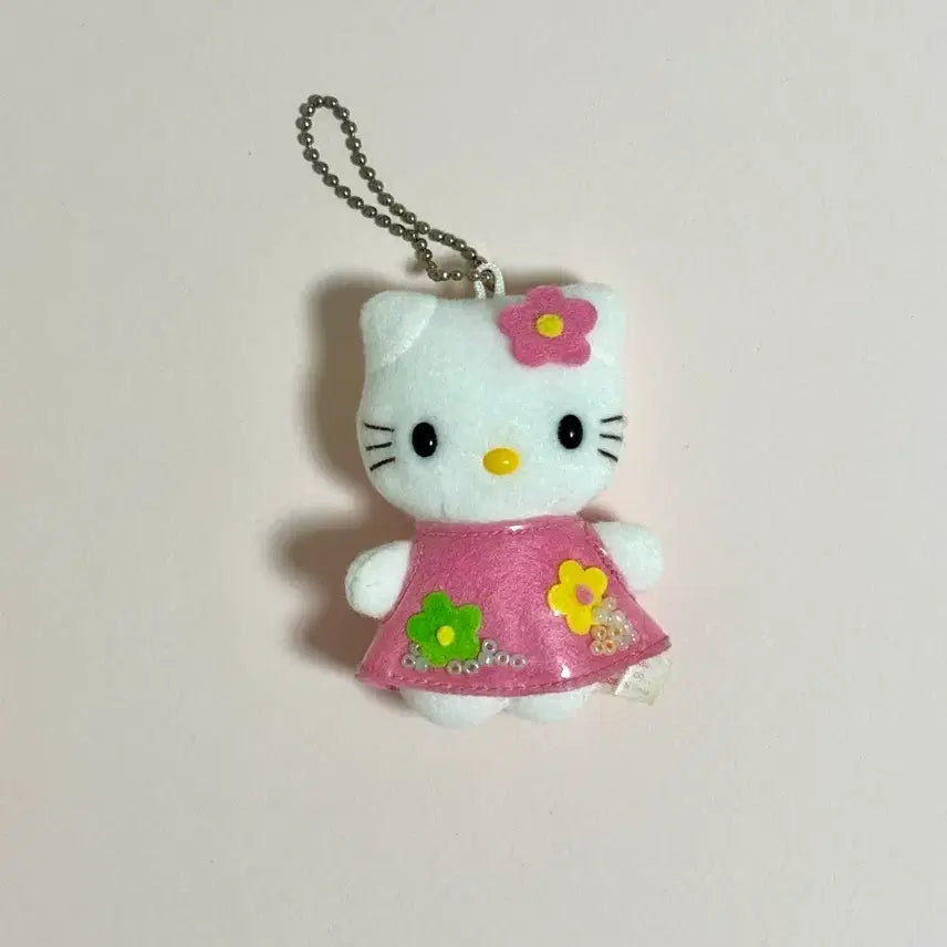 [BUNJANG] Vintage Tiny Beads Kao Hana Kitty Doll / 고전 초소형 비즈 카오하나 키티 인형