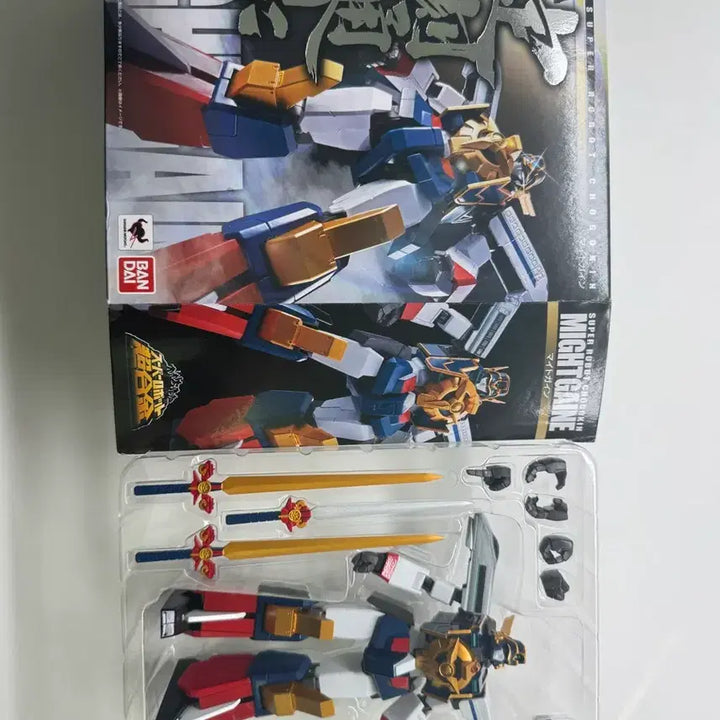 [BUNJANG] Super Robot Chogokin Might Gaine (Includes Bonus Blade) / 슈퍼로봇 초합금 마이트가인(특전 칼날 포함)