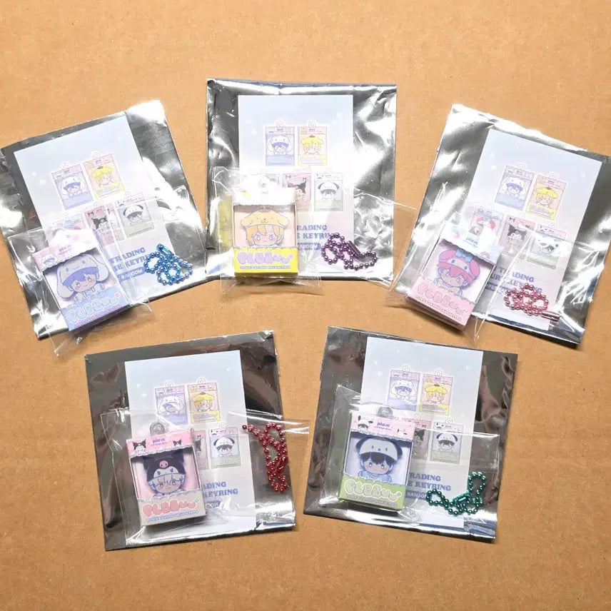 [BUNJANG] PLAVE Ppluwu Miniature Keyring Set - Yejun, Noah, Bamby, Eunho, Hamin / PLAVE 플레이브 플뿌우 미니어처 키링 세트 - 예준 노아 밤비 은호 하민