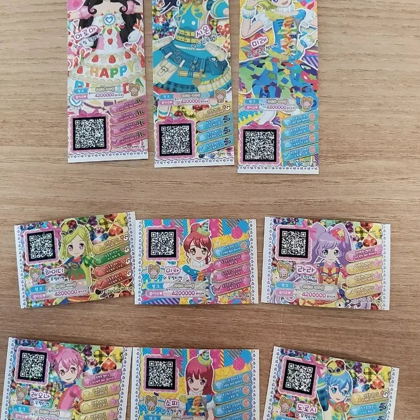 [BUNJANG] Pripara Character UT Set Bundle / 프리파라 캐릭터 우티 일괄 판매(한판)