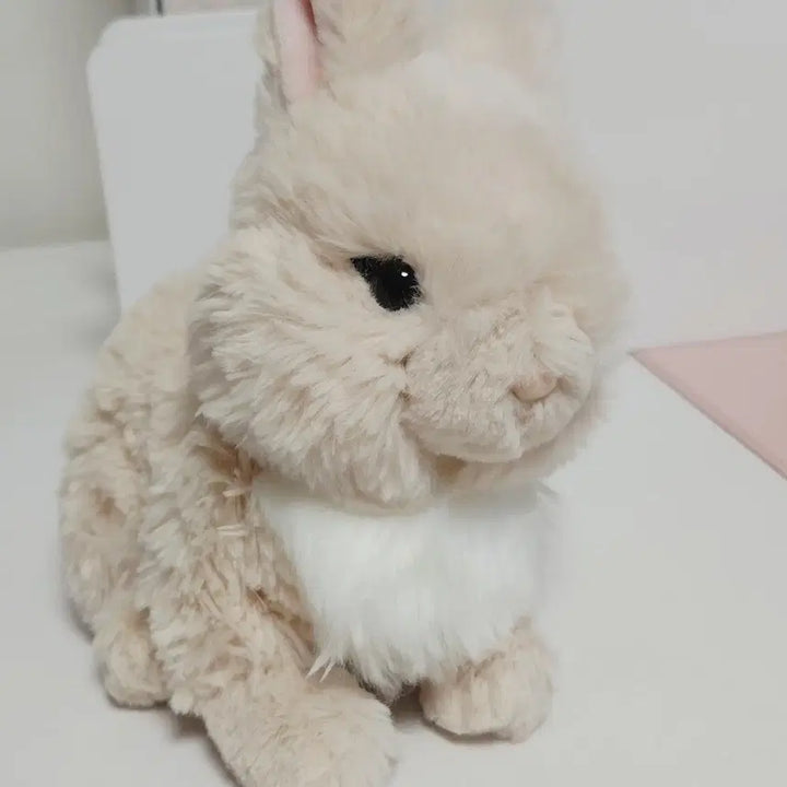 [BUNJANG] Sunlemon Lapine Rabbit Plush (Beige) / 택포) 선레몬 라피누 토끼 인형 베이지