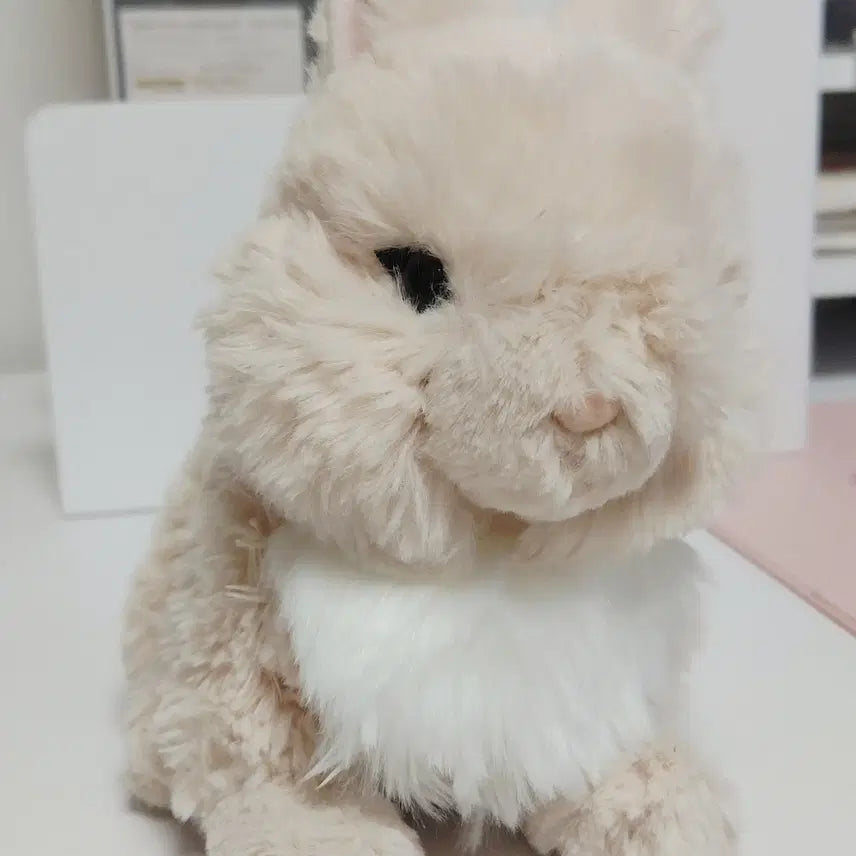 [BUNJANG] Sunlemon Lapine Rabbit Plush (Beige) / 택포) 선레몬 라피누 토끼 인형 베이지