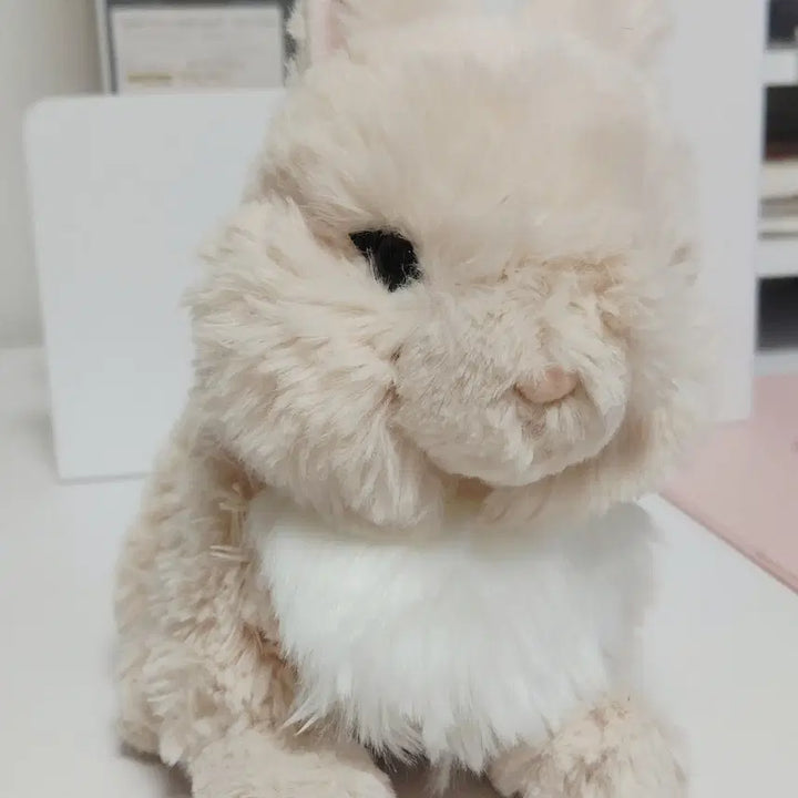 [BUNJANG] Sunlemon Lapine Rabbit Plush (Beige) / 택포) 선레몬 라피누 토끼 인형 베이지