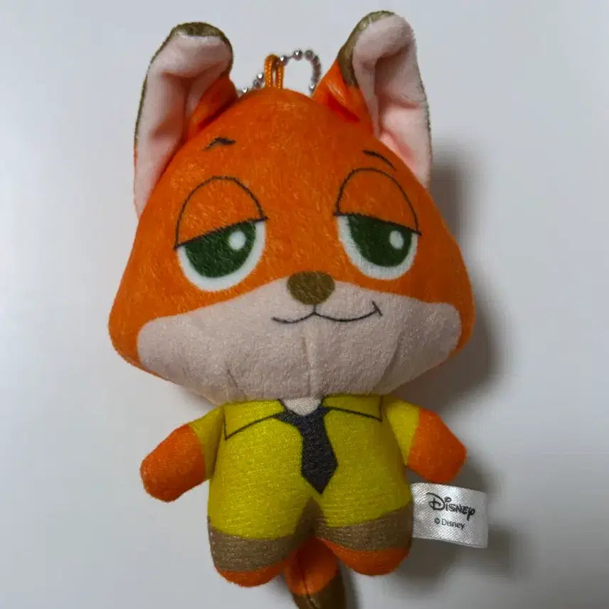 [BUNJANG] Zootopia Nick Wilde Plush Keychain / 주토피아 닉 인형 키링