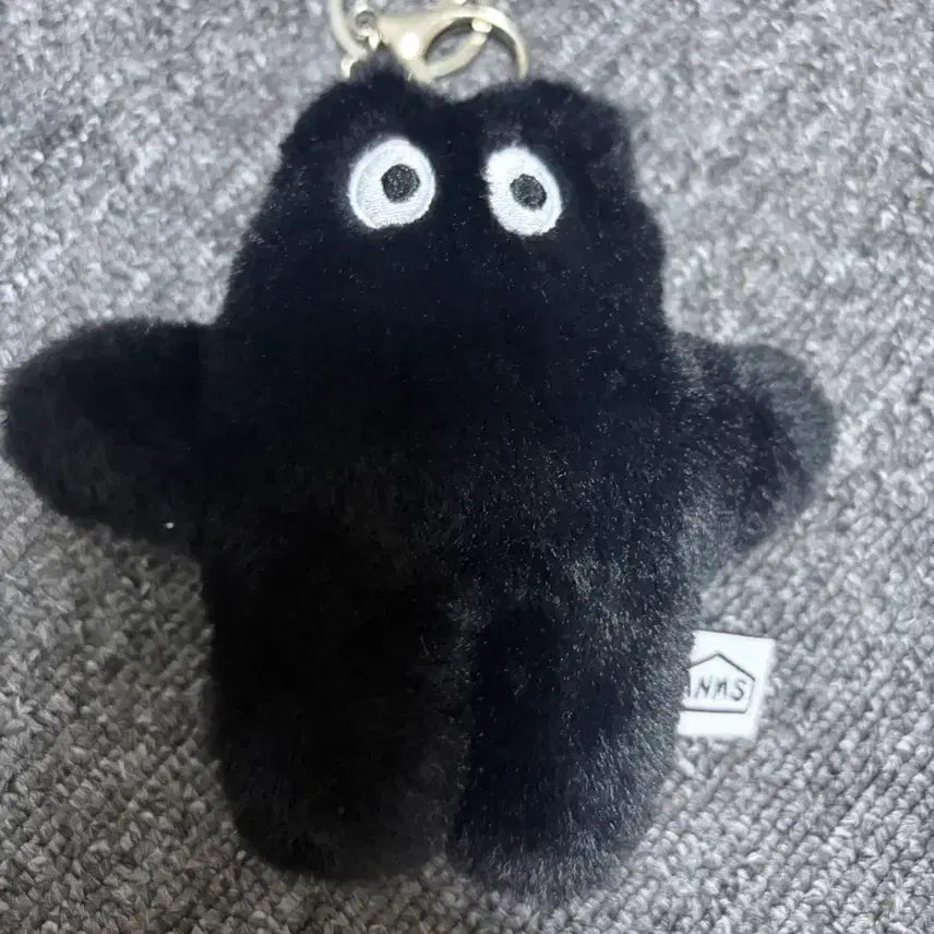 [BUNJANG] Black Cat Plush Keychain / 새상품) 검은 고양이 인형 키링