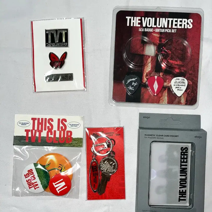 [BUNJANG] The Volunters Keyring / Tvt 더발룬티어스 열쇠키링 미개봉
