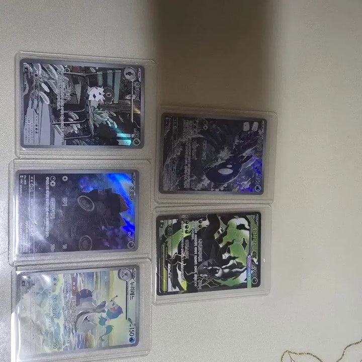 [BUNJANG] Pokemon Darkrai SR, Groudon AR, and other AR Cards Bundle Set / 포켓몬 다크라이 sr,가이오가 ar 및 다른 ar들 일괄 판매합니다