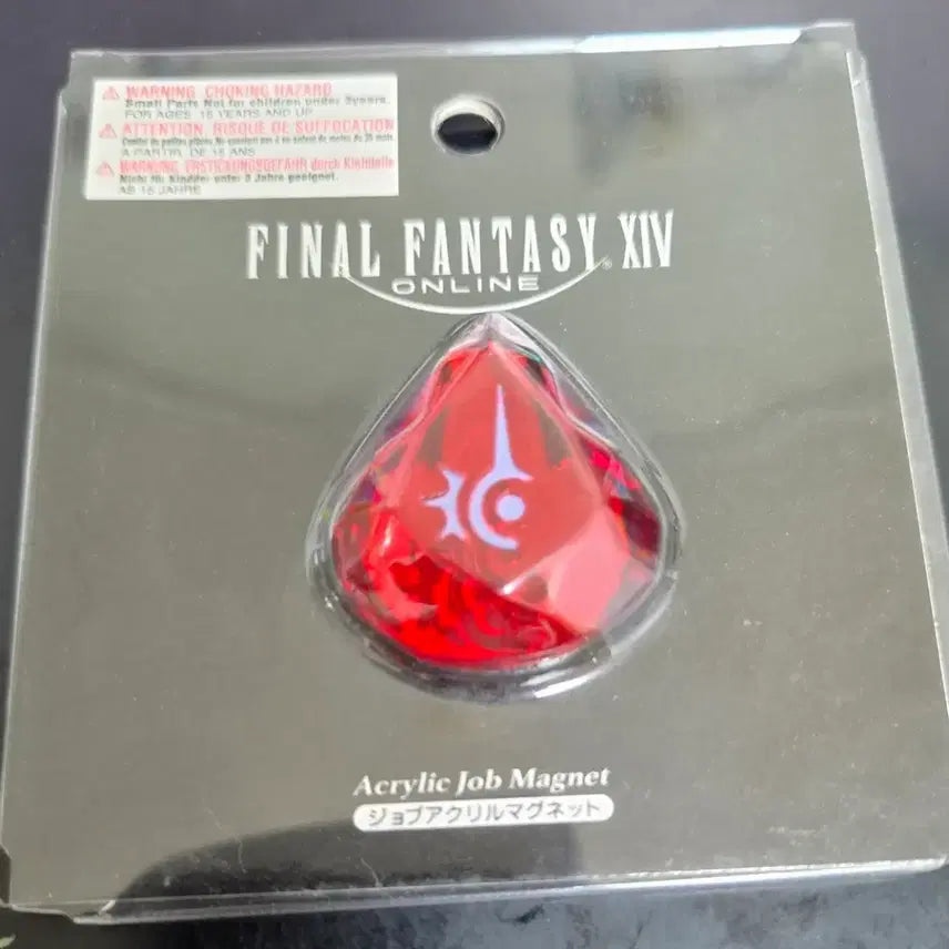 [BUNJANG] Final Fantasy XIV Red Mage Soul Crystal Acrylic Magnet / 파판 14 적마도사 소울 크리스탈 마그넷