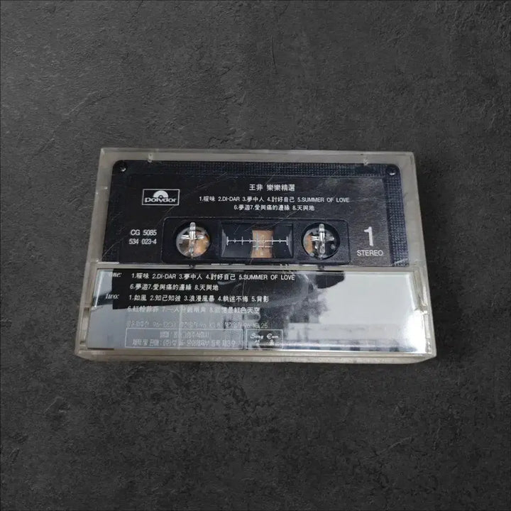[BUNJANG] Faye Wong Cassette Tape / 왕정문 카세트 테이프 왕페이 Faye Wong