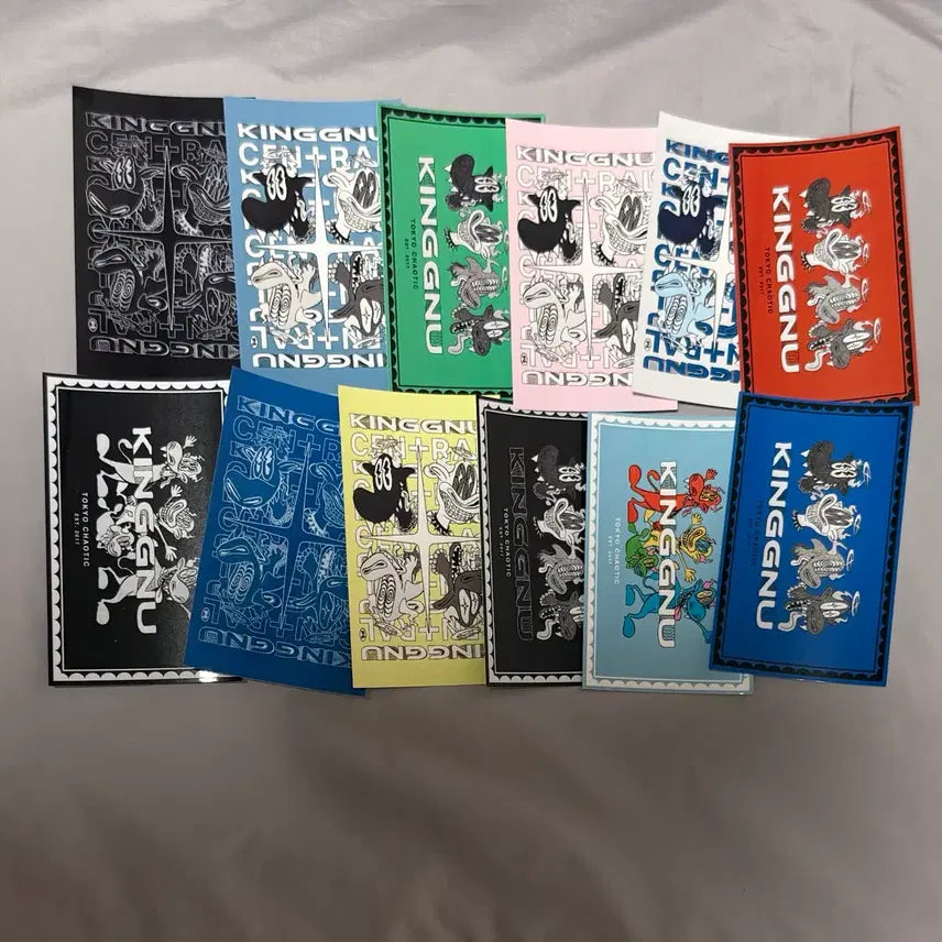 [BUNJANG] King Gnu All Free Collaboration Sticker Goods / 킹누 올프리 콜라보 스티커 굿즈