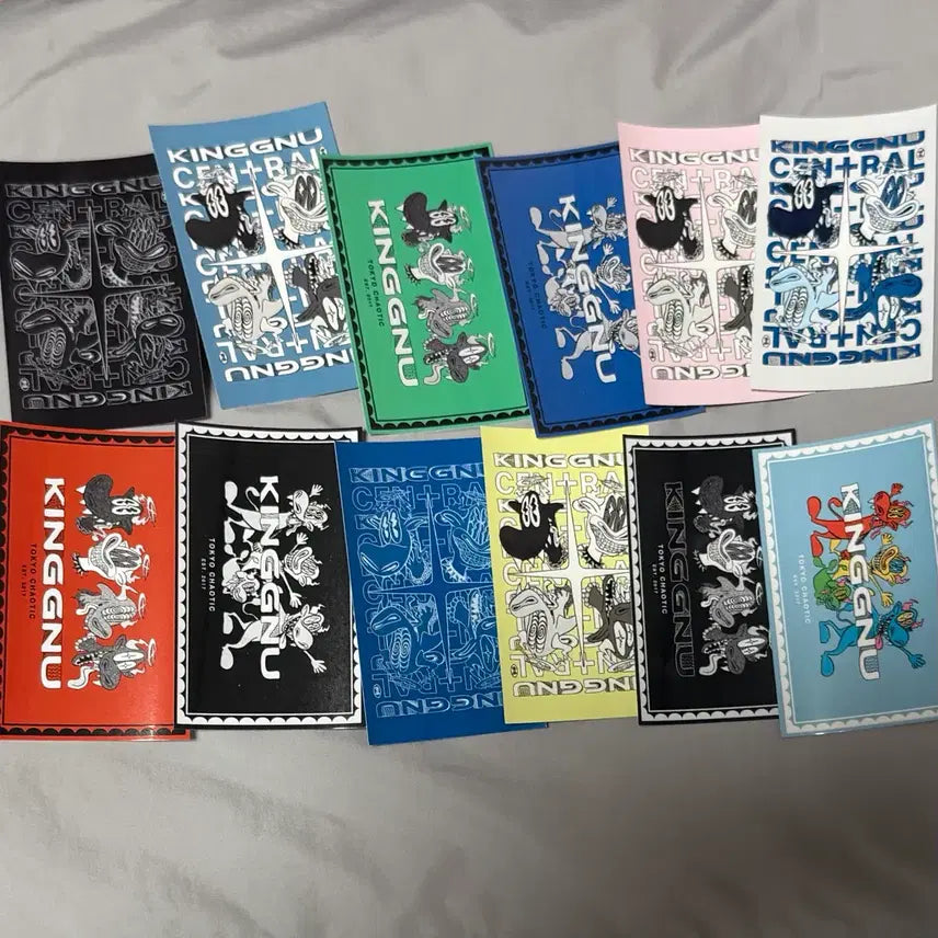 [BUNJANG] King Gnu All Free Collaboration Sticker Goods / 킹누 올프리 콜라보 스티커 굿즈
