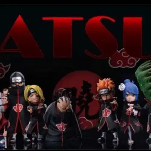 [BUNJANG] League Naruto Akatsuki Set World Collectable Resin Figure / League 나루토 아카츠키세트  월콜레진