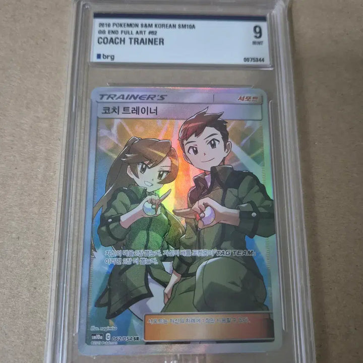[BUNJANG] Pokemon Card Coach Trainer BRG9 Korean Edition / 포켓몬카드 코치트레이너 brg9 한글판
