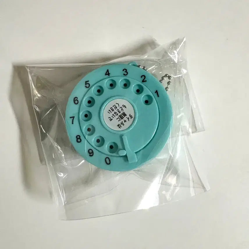 [BUNJANG] Retro Dial Telephone Gacha - Mint / 레트로 다이얼 전화기 가챠 - 민트