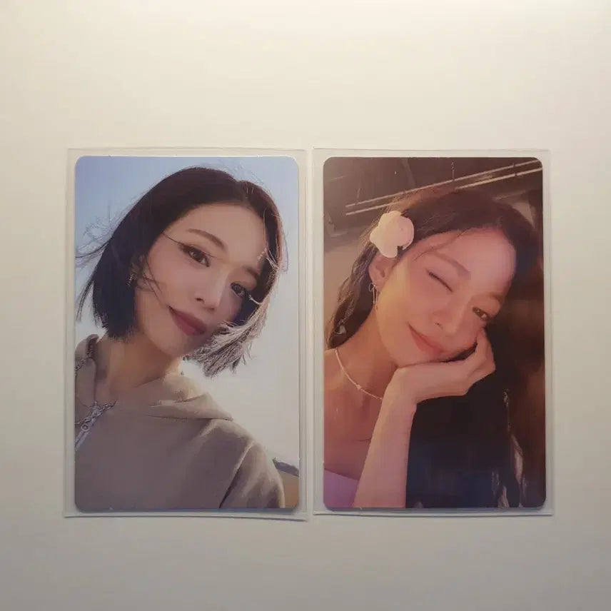 [BUNJANG] fromis_9 Lee Chaeyoung Unreleased Photocard 2-Set / 프나 이채영 언마월 포카 2종 set