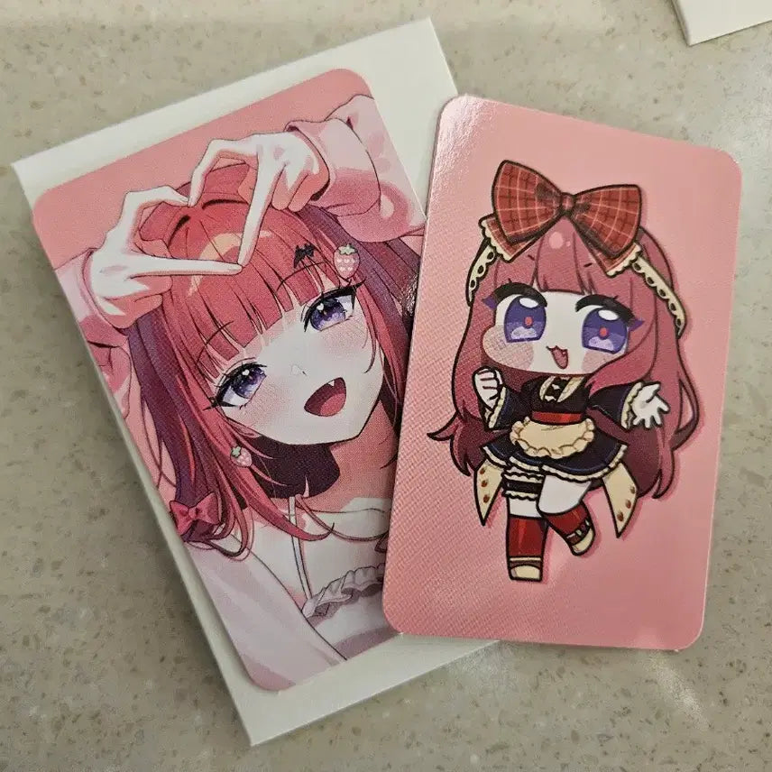 [BUNJANG] Esther Bunny x Karin SD LD Photocard Set / 에스더 빅파이 콜라보 카린 SD LD 포토카드 세트 팝니다