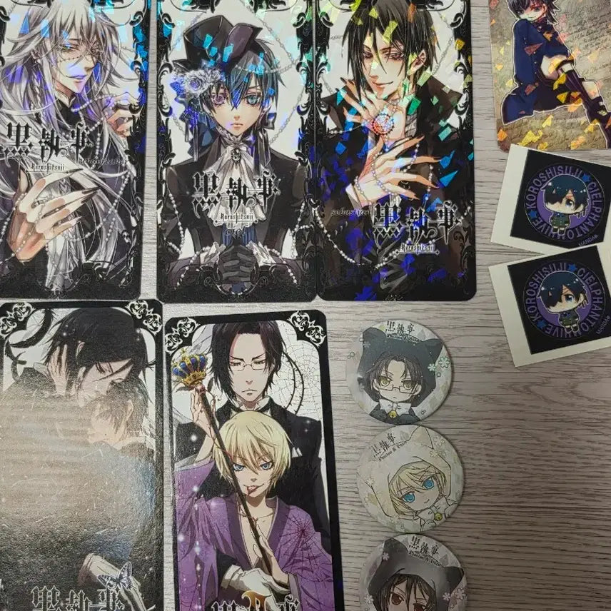 [BUNJANG] Black Butler Unofficial Merchandise Bundle / 흑집사 비공굿
