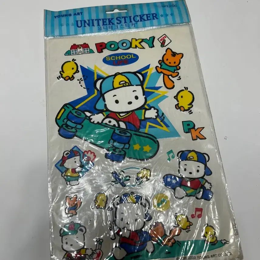 [BUNJANG] Youngart Vintage Stationery Unitech Stickers / 영아트 고전문구 유니테크 스티커