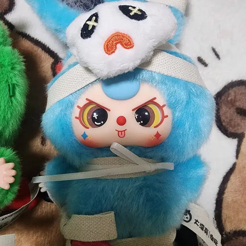 [BUNJANG] Baby Three 4-Piece Doll Bundle Set (Secret Dragon Included, Box Not Included, Card Included) / 베이비쓰리 인형 4종 일괄 판매 시크릿포함(박스X,카드O)
